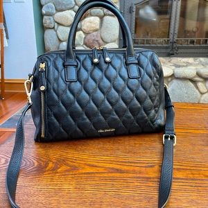 Vera Bradley Quilted Leather Marlo Satchel